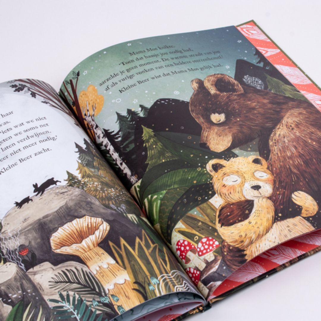 Prachtige illustraties in veer van de vuurvogel