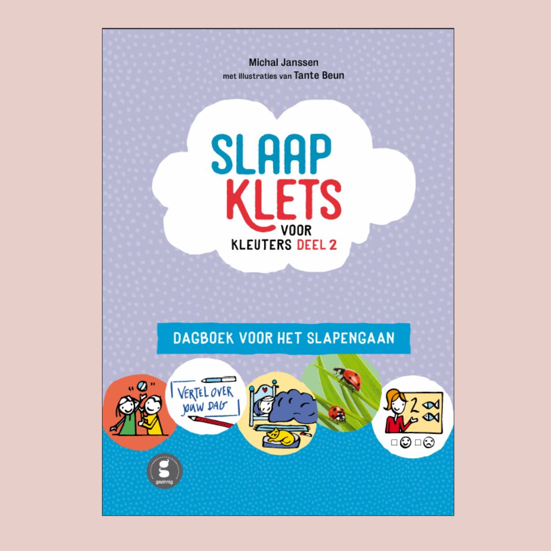 Dit is de cover van Slaapklets voor kleuters, deel 2
