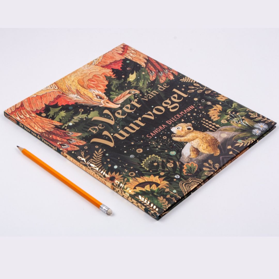 Prachtig prentenboek de veer van de vuurvogel