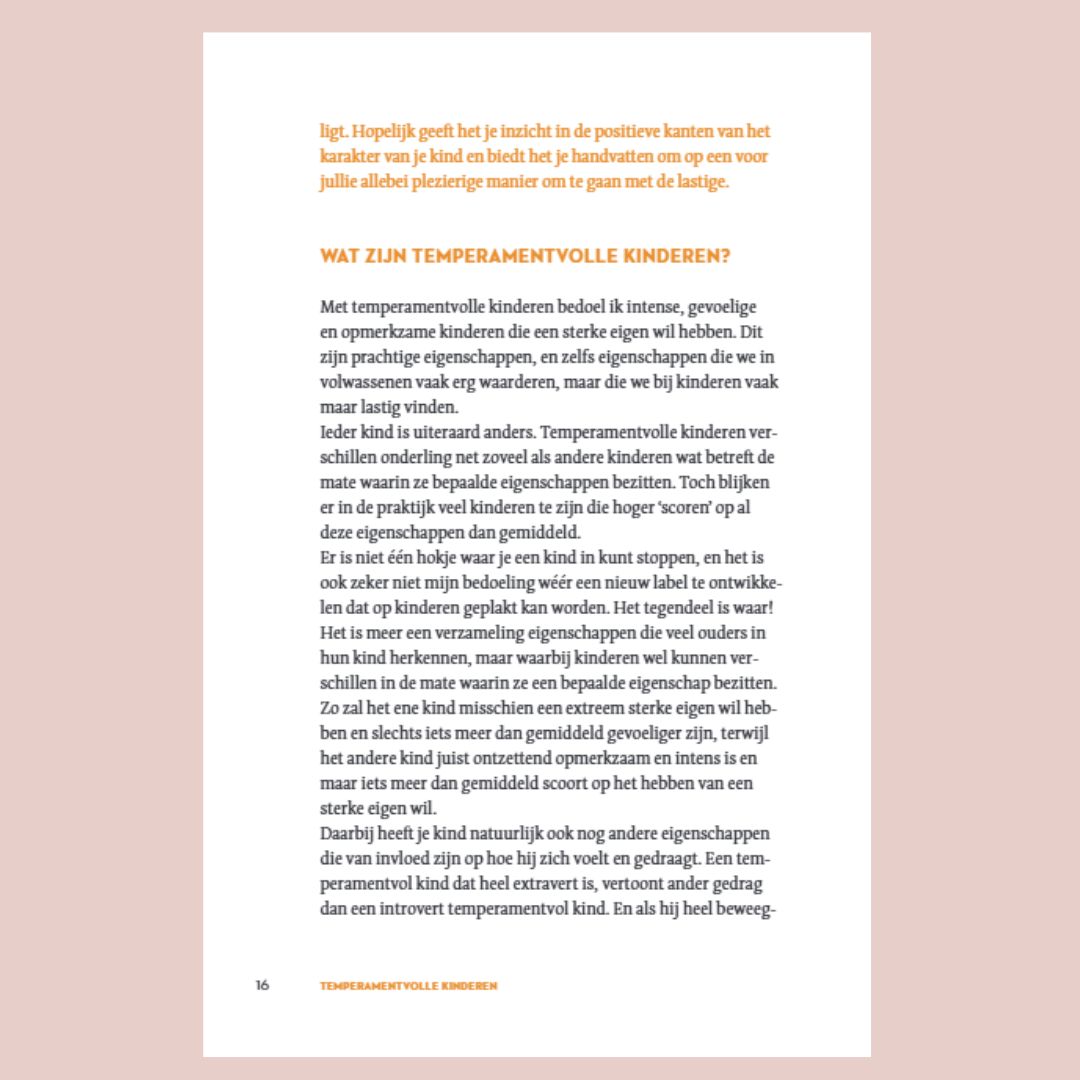 Bestseller temperamentvolle kinderen oofdstuk 1 lezen