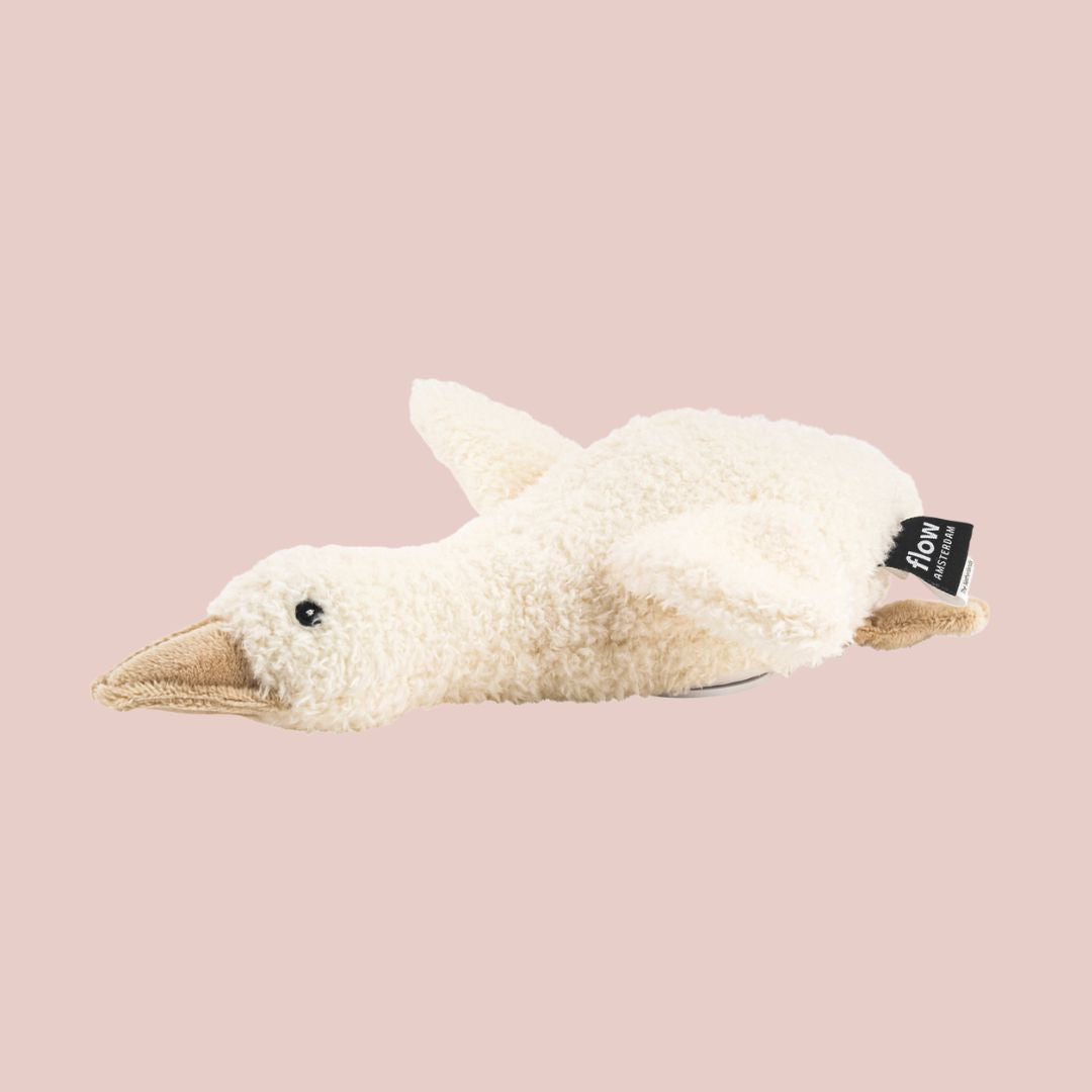 Nachtlampje in de vorm van een gans knuffeltje