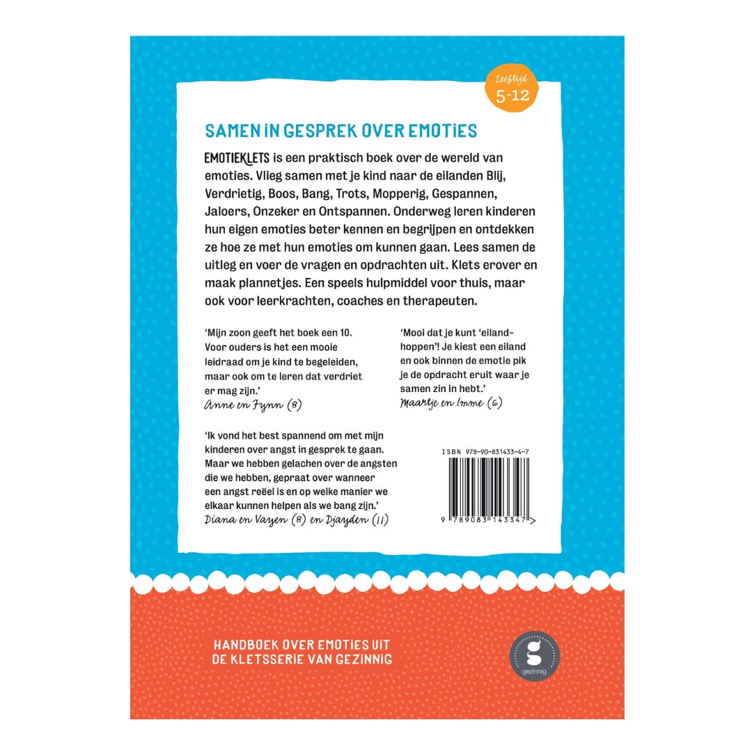 Samen in gesprek over emoties met emotieklets