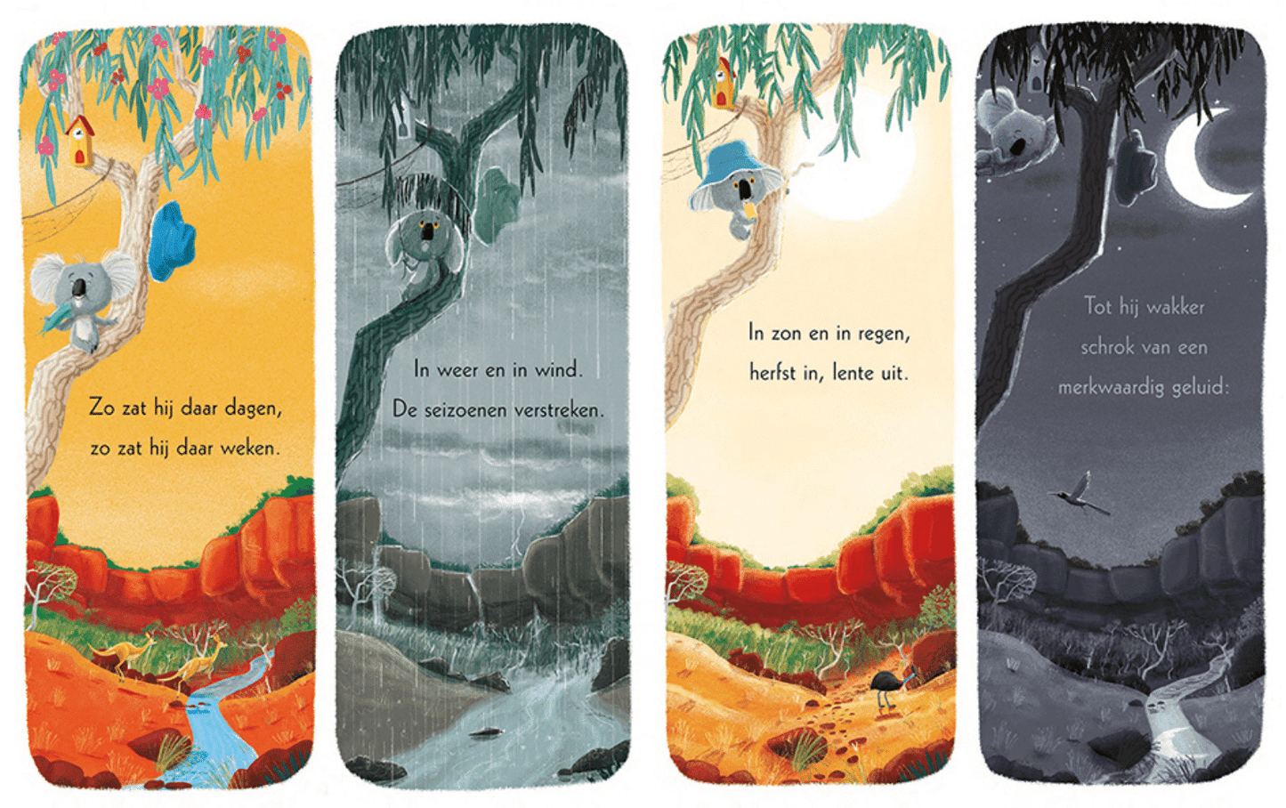 Laat maar los, Koala – Kinderboek over nieuwe dingen durven