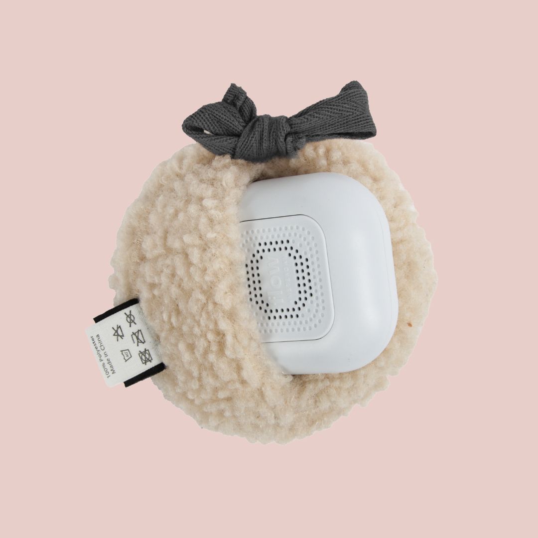 Uitneembaar muziekdoosje voor de hartslagmeter voor onderweg.