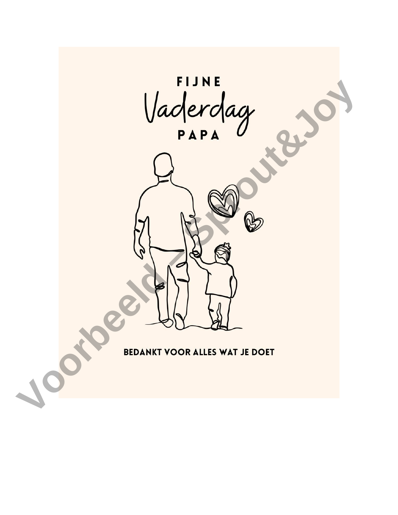 Een printbaar vaderdagcadeau