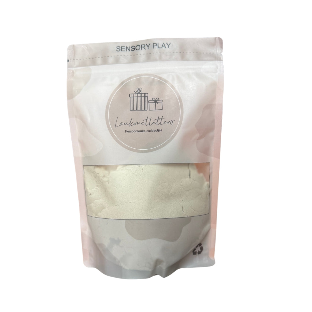 Kinetisch zand - 500 gram - Leuk met letters
