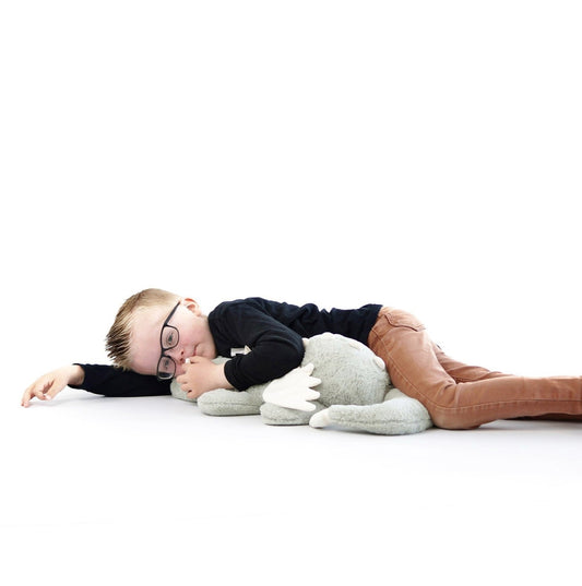 Ontprikkelen met een verzwaarde knuffel