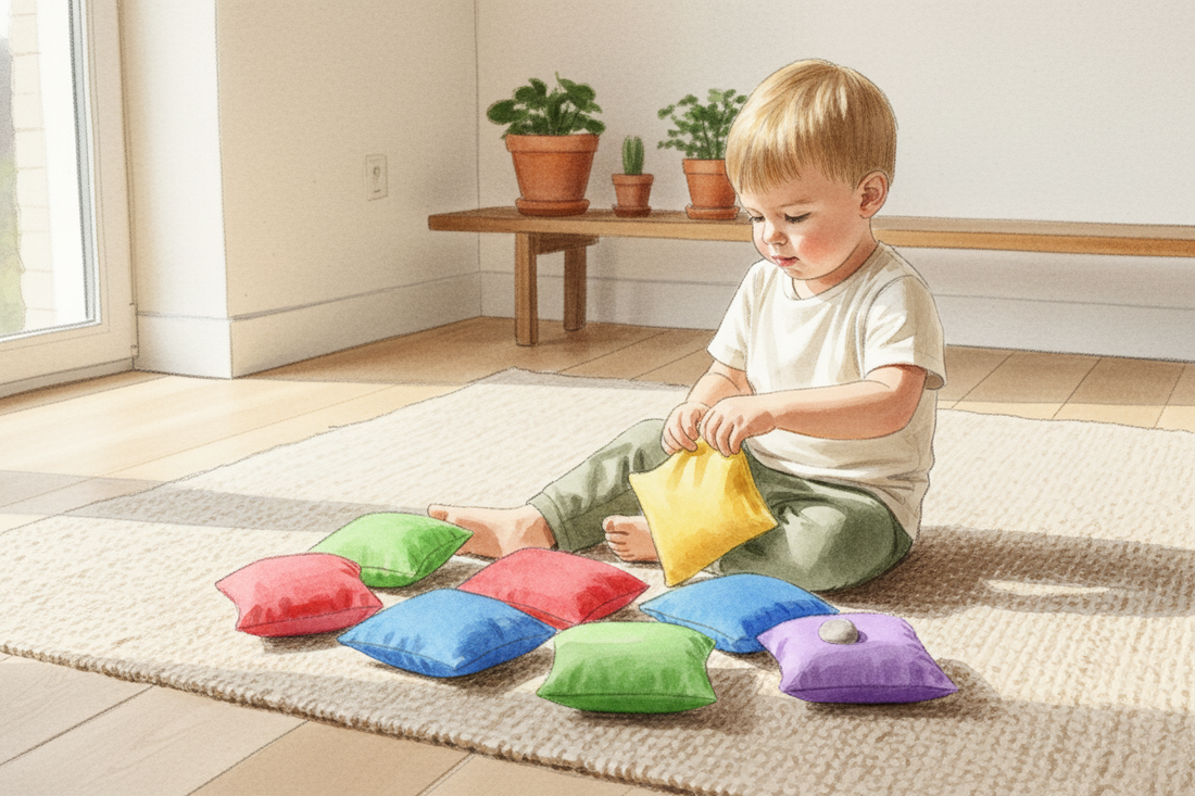 Spelen met pittenzakjes - open einde speelgoed