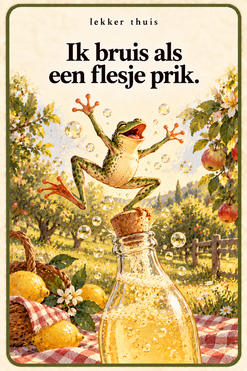 Lekker thuis-kaartjes voor na school over gevoelens en behoeften. Ik bruis van energie