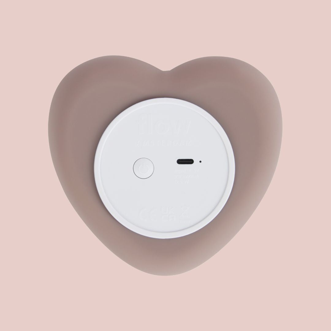 Achterkant van Ruby Nursing Light - dusty pink