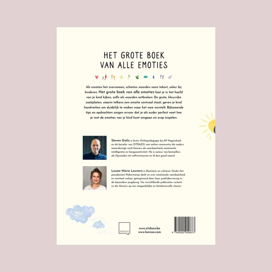 Hier lees je waar het grote boek van alle emoties over gaat. 