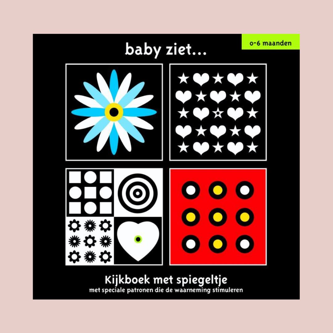 baby ziet! 0-6m maanden kijkboekje