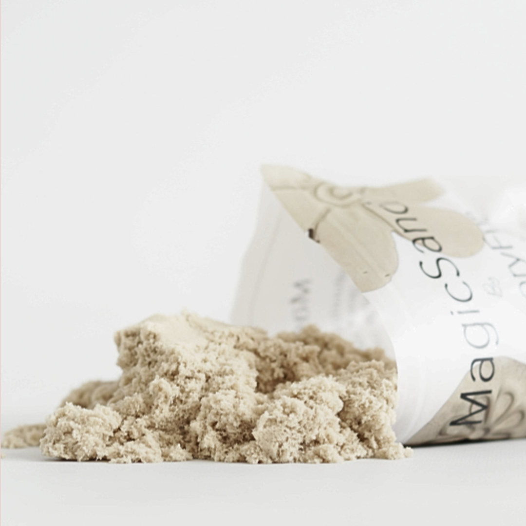 MagicSand SensoryFun beige – kinetisch zand 1 kg voor kinderen
