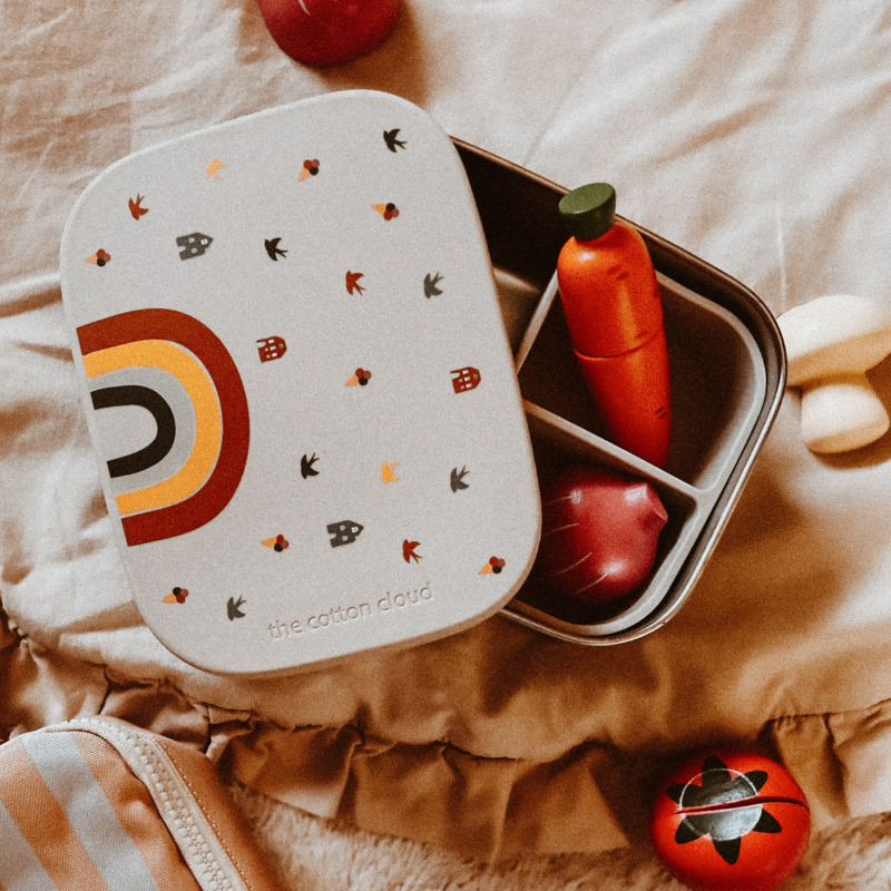 Bentobox broodtrommel met inhoud