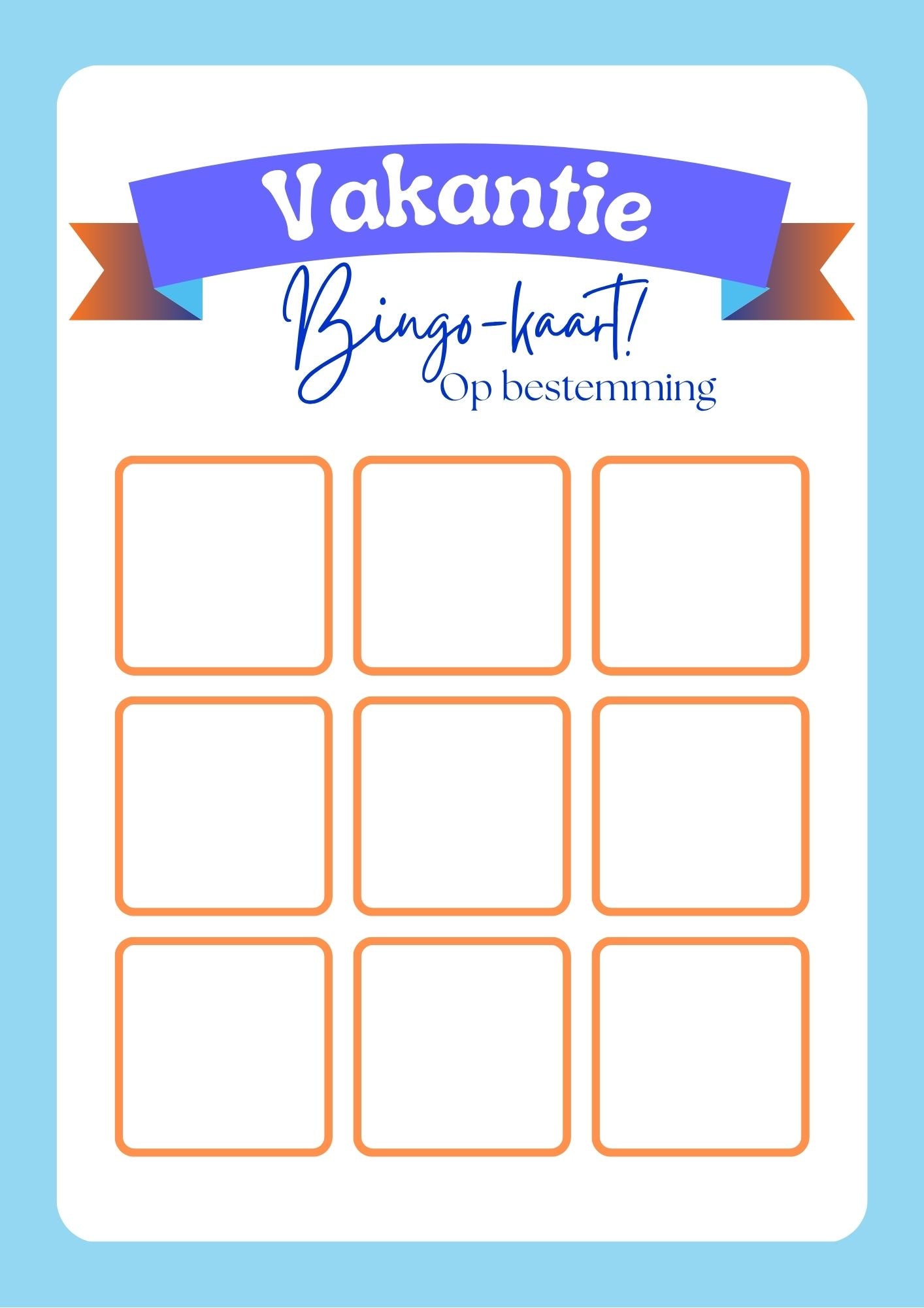 Zelf bingo maken autobingo