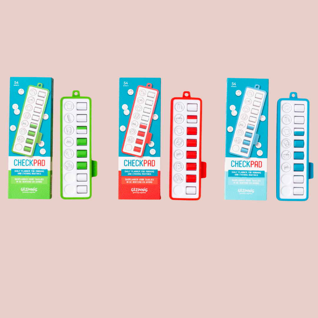 Meer rust en routine? De checkpad is er in drie kleuren 