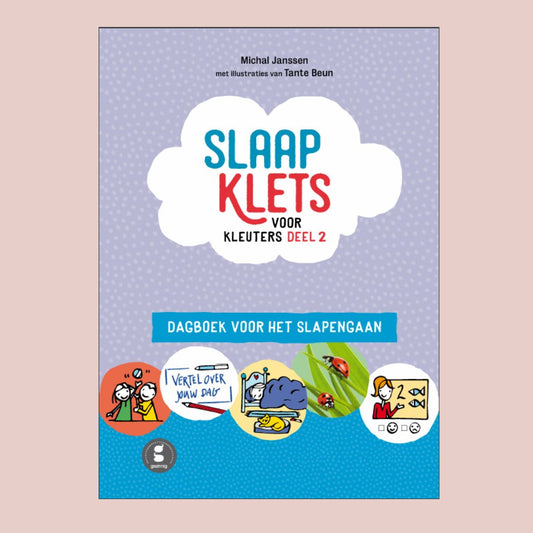 Dit is de cover van Slaapklets voor kleuters, deel 2