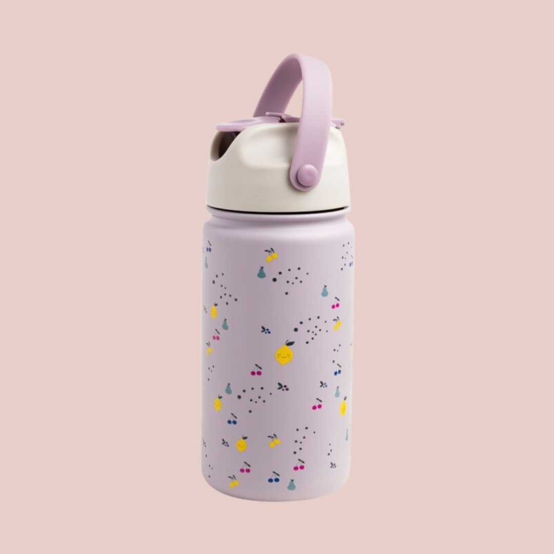 Fruity! De gezellige RVS drinkfles van de Cotton Cloud