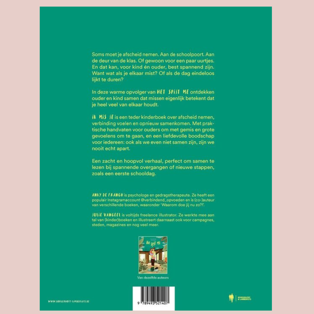 Anky De Frangh heeft een Master in de klinische psychologie met als afstudeerrichting kind, jeugdige en gezin. Zij is daarnaast ook opgeleid als gedragstherapeute en is zelf ook mama van 2 kindjes. 