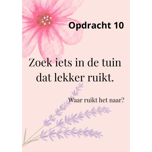 Buitenspeelkaarten Lente & Zomer – printbare spelletjes voor kinderen vanaf 3 jaar