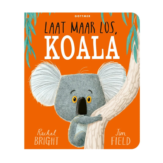 Kartonboek laat maar los koala, voor kindjes die het lastig vinden om nieuwe dingen te proberen 