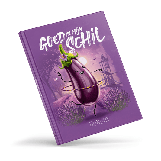 Gina de aubergine schittert in het prentenboek - goed in mijn schil