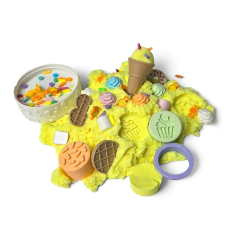 SensoryFun Play & Create BakingFun – Magic Sand speelset