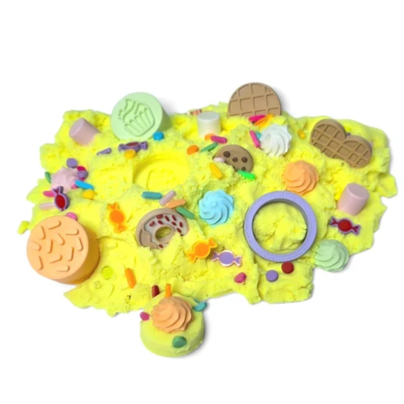 SensoryFun Play & Create BakingFun – Magic Sand speelset