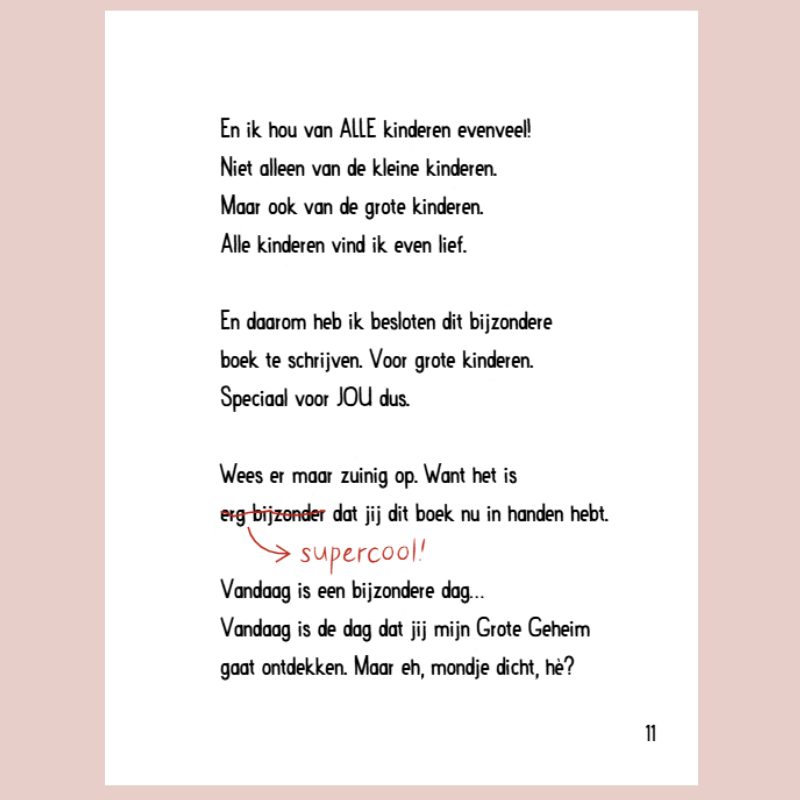 Sinterklaas voor grote kinderen binnenkant 