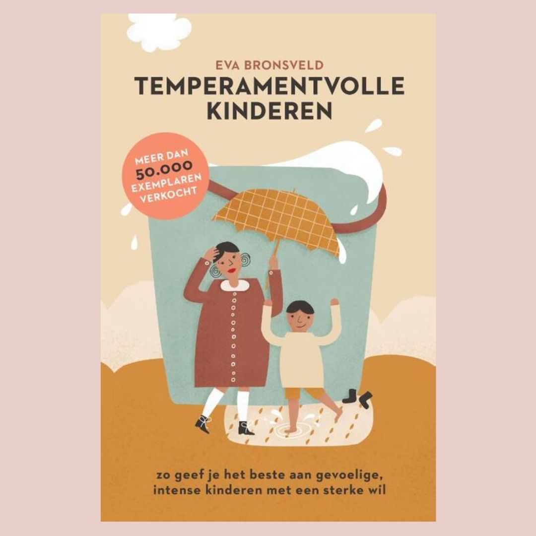 Voorkant van  temperamentvolle kinderen van Eva Bronsveld