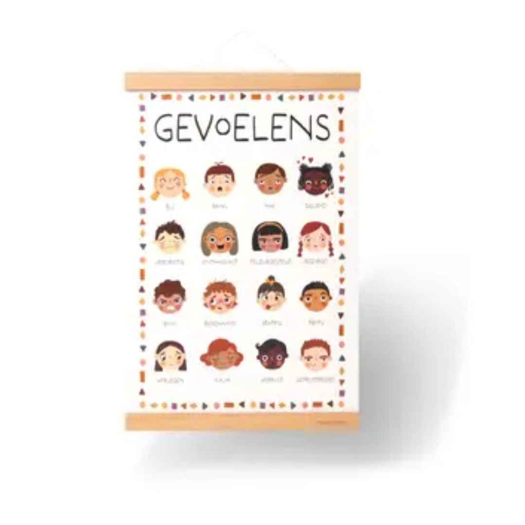 Howtotalk Gevoelens Toolbox – emotie set voor kinderen met emotiewiel en kaarten