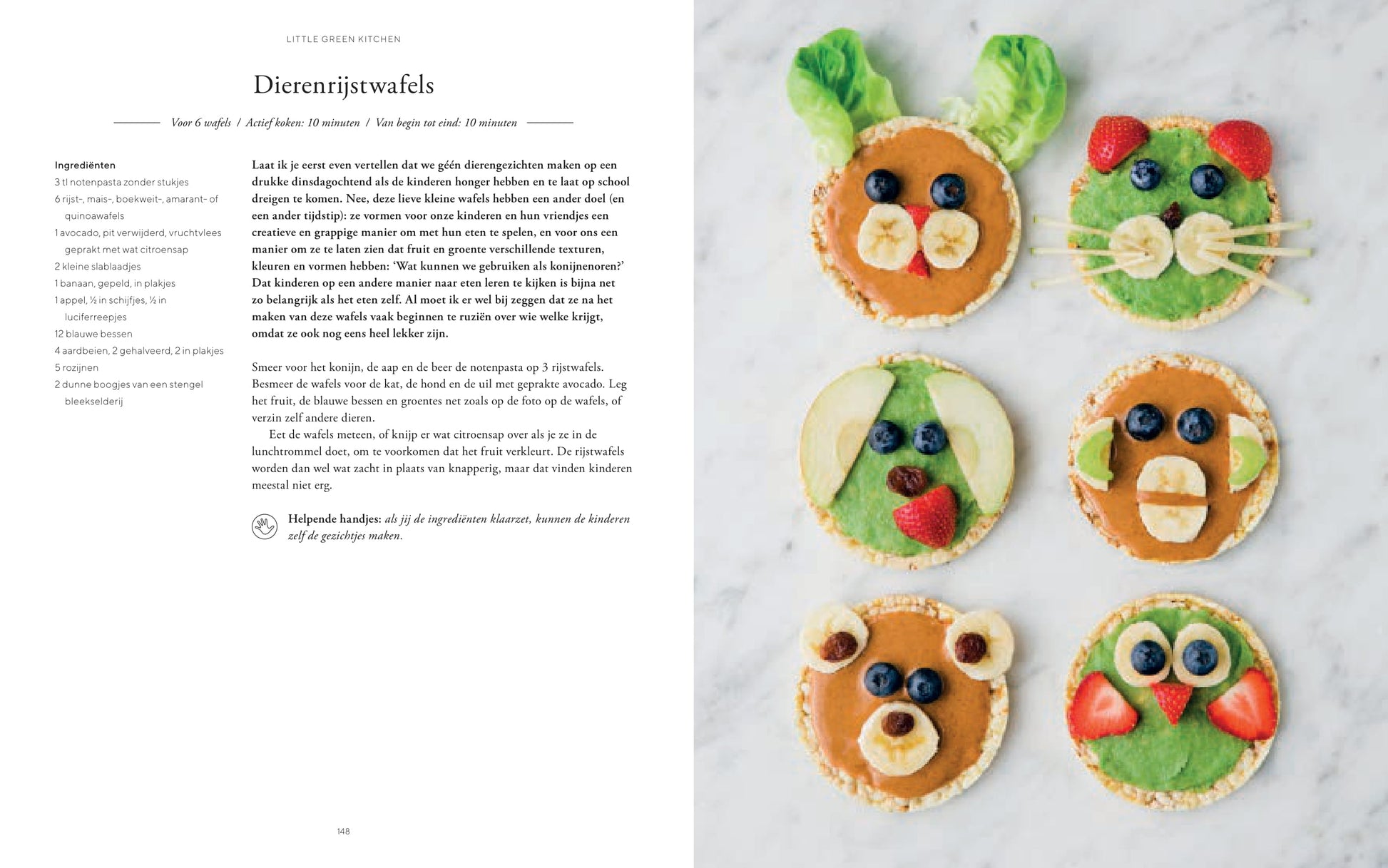 Gezonde tussendoortjes uit het kookboek little green kitchen 