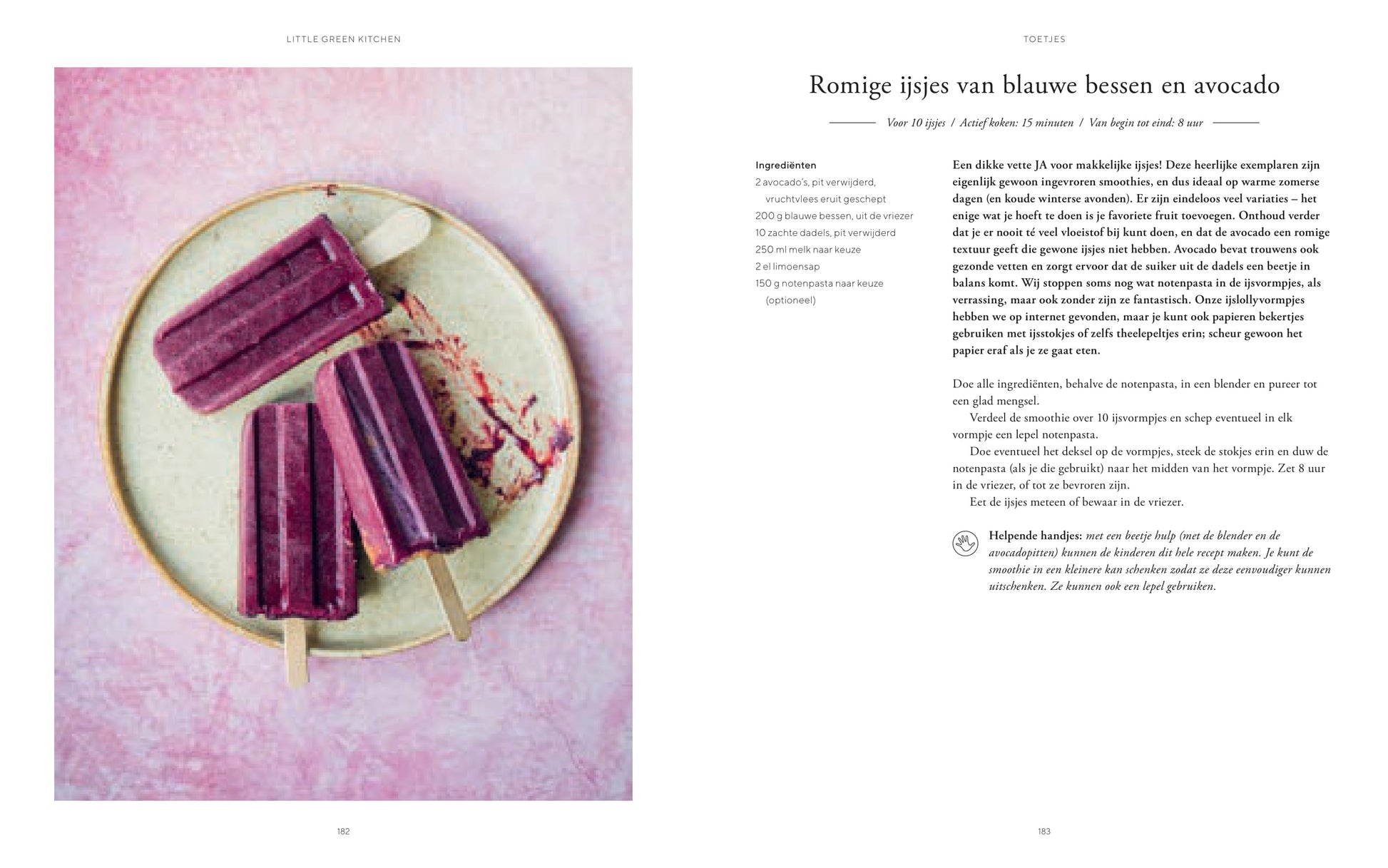 Voorbeeldrecept uit Little Green Kitchen – kindvriendelijke vegetarische maaltijd