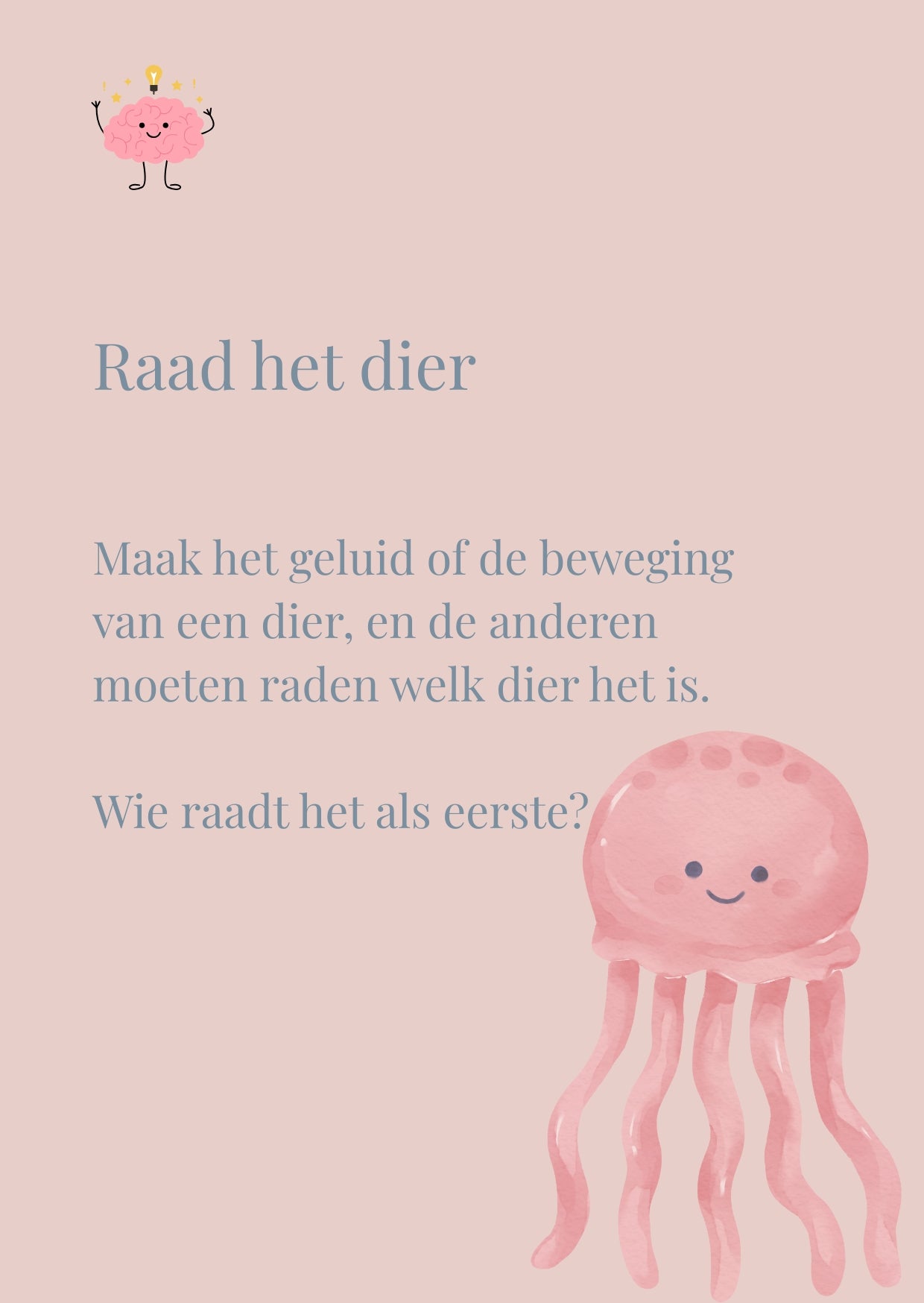 Voorbeeld van een reisspelkaartje